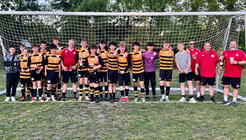 Curley Park Rangers U14 Tigers NEHYL Division 2 Champions 2025